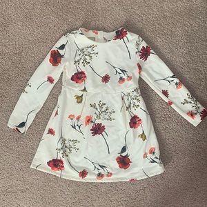 4T floral dress
